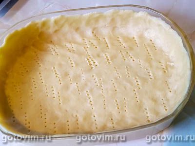 Пирог с беконом, сыром чеддар и сливками
