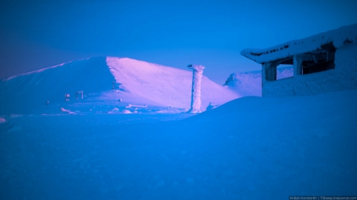 Потрясающие фото с горы Айкуайвенчорр, Хибины